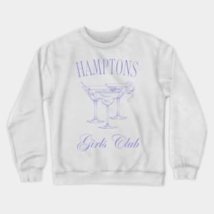 Country Club Aesthetic Hamptons Girls Club Crewneck Sweatshirt